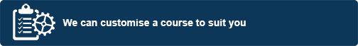 Customised course options Customised course options